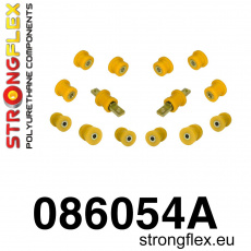 086054A: Strongflex Sada silentbloků zadního zavěšení - bez silentbloku zadního uložení ramene varianta SPORT