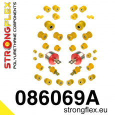 086069A: Strongflex Kompletní sada silentbloků pro zavěšení varianta SPORT
