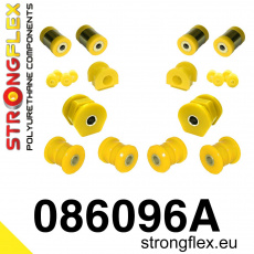 086096A: Strongflex Sada silentbloků předního zavěšení varianta SPORT