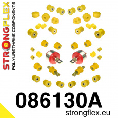 086130A: Strongflex Kompletní sada polyuretanových silentbloků pro zavěšení varianta SPORT