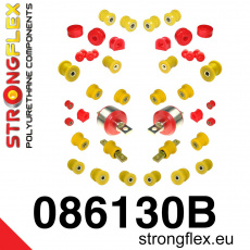 086130B: Strongflex Kompletní sada polyuretanových silentbloků pro zavěšení
