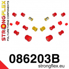 086203B: Strongflex Sada silentbloků zadního zavěšení