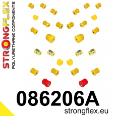 086206A: Strongflex Sada silentbloků zavěšení z polyuretanu varianta SPORT