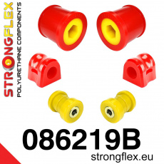 086219B: Strongflex Sada silentbloků předního zavěšení
