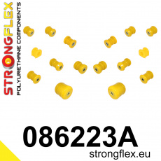 086223A: Strongflex Sada silentbloků zadního zavěšení z polyuretanu varianta SPORT