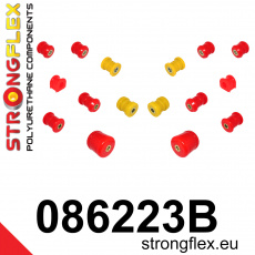 086223B: Strongflex Sada silentbloků zadního zavěšení z polyuretanu