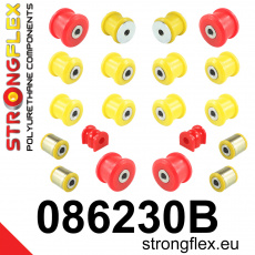 086230B: Strongflex Sada silentbloků zadního zavěšení