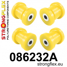 086232A: Strongflex Sada silentbloků předního nosníku varianta SPORT