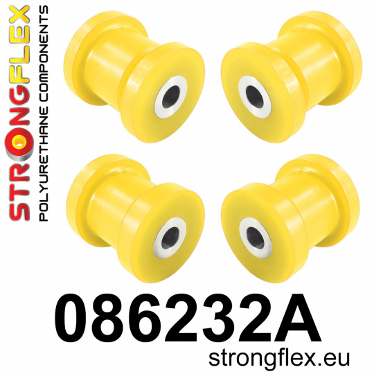 086232A: Strongflex Sada silentbloků předního nosníku varianta SPORT