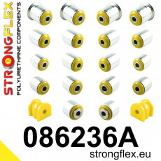 086236A: Strongflex Sada silentbloků zadního zavěšení varianta SPORT
