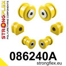 086240A: Strongflex Sada silentbloků předního zavěšení varianta SPORT