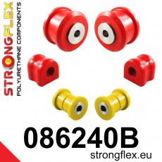 086240B: Strongflex Sada silentbloků předního zavěšení