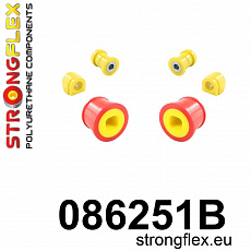 086251B: Strongflex Sada silentbloků předního zavěšení