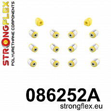 086252A: Strongflex Sada silentbloků zadního zavěšení varianta SPORT