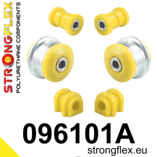 096101A: Strongflex Sada silentbloků předního zavěšení varianta SPORT
