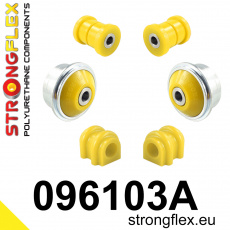 096103A: Strongflex Sada silentbloků předního zavěšení varianta SPORT