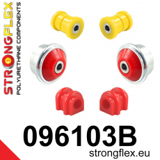096103B: Strongflex Sada silentbloků předního zavěšení