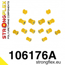 106176A: Strongflex Sada silentbloků zadního zavěšení varianta SPORT