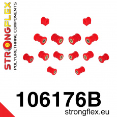 106176B: Strongflex Sada silentbloků zadního zavěšení