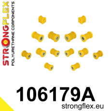 106179A: Strongflex Sada silentbloků zadního zavěšení varianta SPORT