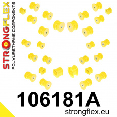 106181A: Strongflex Kompletní sada silentbloků pro zavěšení varianta SPORT