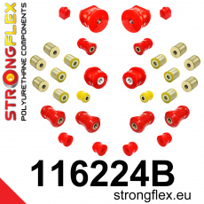 116224B: Strongflex Kompletní sada silentbloků pro zavěšení
