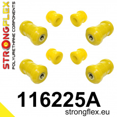 116225A: Strongflex Sada silentbloků předního zavěšení varianta SPORT