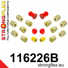 116226B: Strongflex Sada silentbloků zadního zavěšení