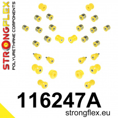 116247A: Strongflex Sada silentbloků zavěšení varianta SPORT