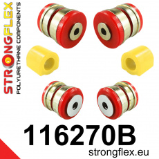 116270B: Strongflex Sada silentbloků předního zavěšení