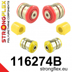 116274B: Strongflex Sada silentbloků předního zavěšení