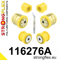 116276A: Strongflex Sada silentbloků předního zavěšení varianta SPORT
