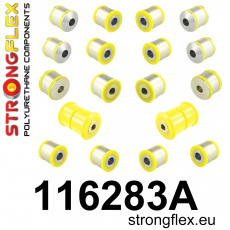 116283A: Strongflex Sada silentbloků zadního zavěšení AMG varianta SPORT