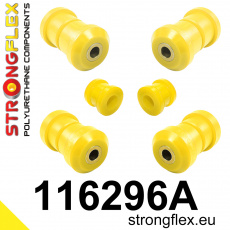 116296A: Strongflex Sada silentbloků předního zavěšení varianta SPORT