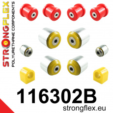 116302B: Strongflex Sada silentbloků předního zavěšení