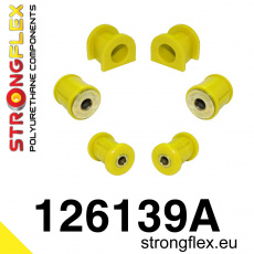 126139A: Strongflex Sada silentbloků předního zavěšení varianta SPORT