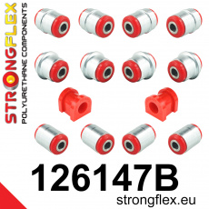 126147B: Strongflex Sada silentbloků zadního zavěšení