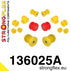 136025A: Strongflex Kompletní sada silentbloků pro zavěšení varianta SPORT