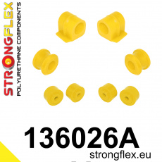 136026A: Strongflex Sada silentbloků předního stabilizátoru varianta SPORT