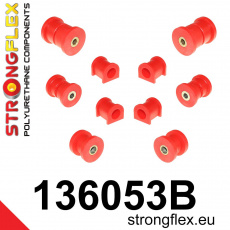 136053B: Strongflex Sada silentbloků předního a zadního zavěšení