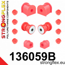 136059B: Strongflex Sada silentbloků předního zavěšení