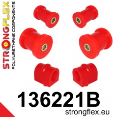 136221B: Strongflex Sada silentbloků předního zavěšení