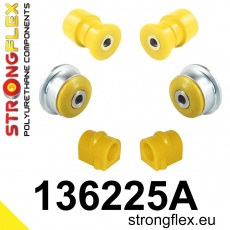 136225A: Strongflex Sada silentbloků předního zavěšení varianta SPORT