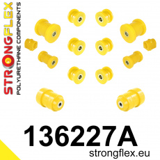 136227A: Strongflex Kompletní sada polyuretanových silentbloků pro zavěšení varianta SPORT
