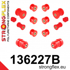 136227B: Strongflex Kompletní sada polyuretanových silentbloků pro zavěšení