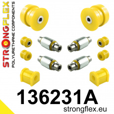 136231A: Strongflex Sada silentbloků zadního zavěšení varianta SPORT