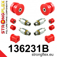 136231B: Strongflex Sada silentbloků zadního zavěšení