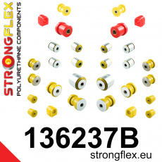 136237B: Strongflex Sada silentbloků předního a zadního zavěšení