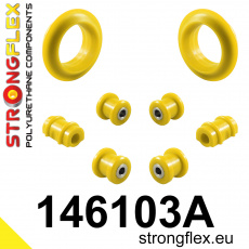 146103A: Strongflex Sada silentbloků předního zavěšení varianta SPORT