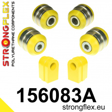 156083A: Strongflex Sada silentbloků předního zavěšení varianta SPORT